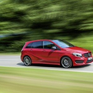 Mercedes Benz B Class facelift unveiled