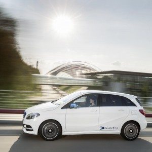 Mercedes Benz B Class facelift unveiled