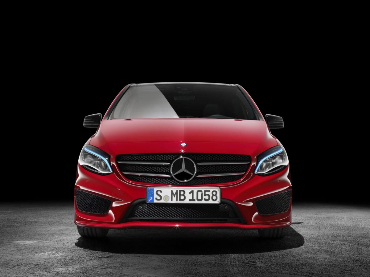 Mercedes Benz B Class facelift unveiled