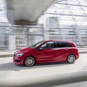 Mercedes Benz B Class facelift unveiled