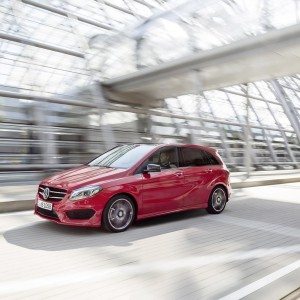 Mercedes Benz B Class facelift unveiled