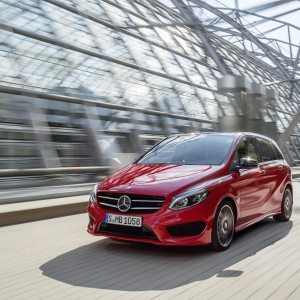 Mercedes Benz B Class facelift unveiled