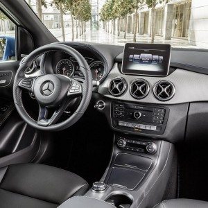 Mercedes Benz B Class facelift unveiled