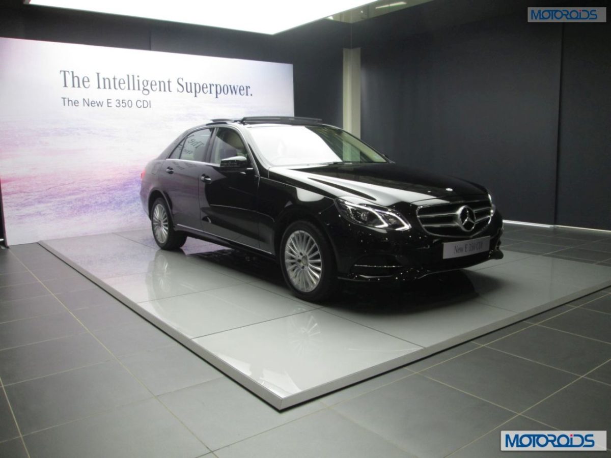 Mercedes Benz E CDI india launch