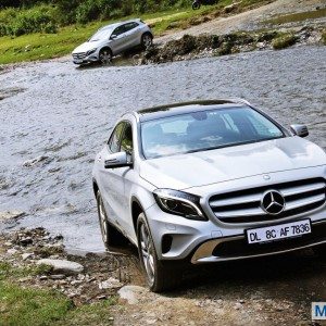 Mercedes GLA India off road