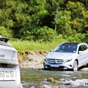 Mercedes GLA India off road