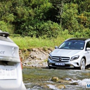 Mercedes GLA India off road