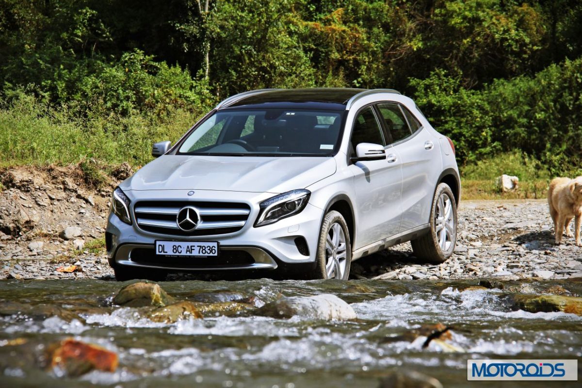 Mercedes GLA India off road