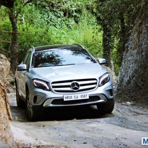 Mercedes GLA India off road