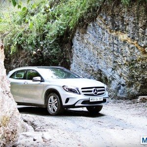 Mercedes GLA India off road