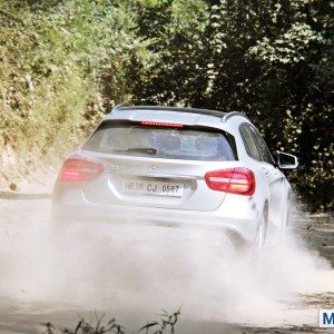 Mercedes GLA India off road