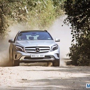 Mercedes GLA India off road