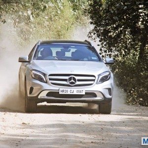 Mercedes GLA India off road