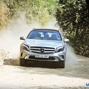 Mercedes GLA India off road