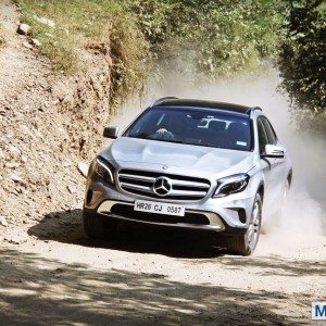 Mercedes GLA India off road