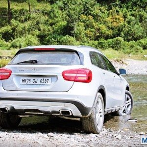 Mercedes GLA India off road