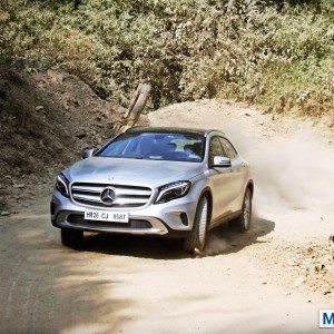 Mercedes GLA India off road