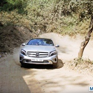 Mercedes GLA India off road