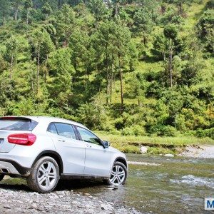 Mercedes GLA India off road