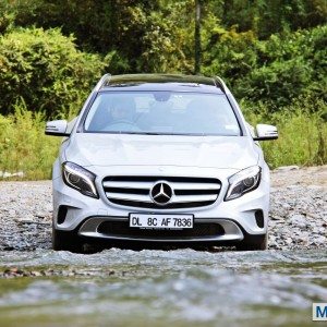 Mercedes GLA India off road