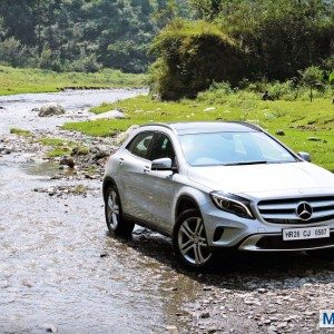 Mercedes GLA India off road