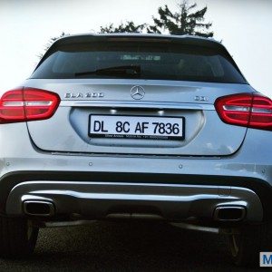 Mercedes GLA class details