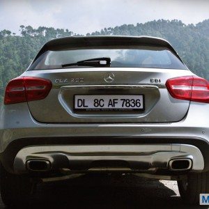 Mercedes GLA class details