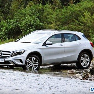 Mercedes GLA class front