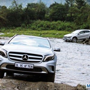 Mercedes GLA class front