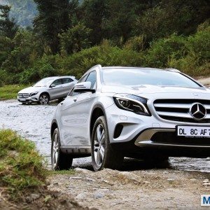 Mercedes GLA class front