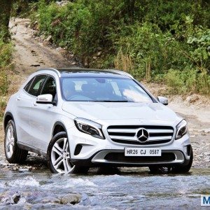 Mercedes GLA class front