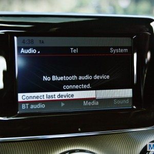 Mercedes GLA class interior