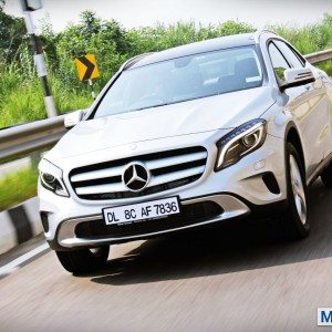 Mercedes GLA class road test review India