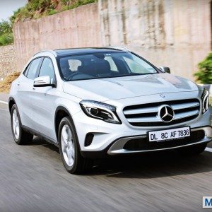 Mercedes GLA class road test review India