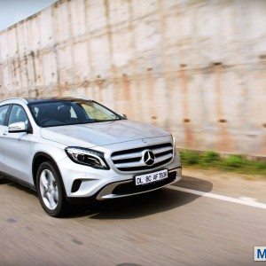 Mercedes GLA class road test review India