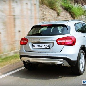 Mercedes GLA class road test review India