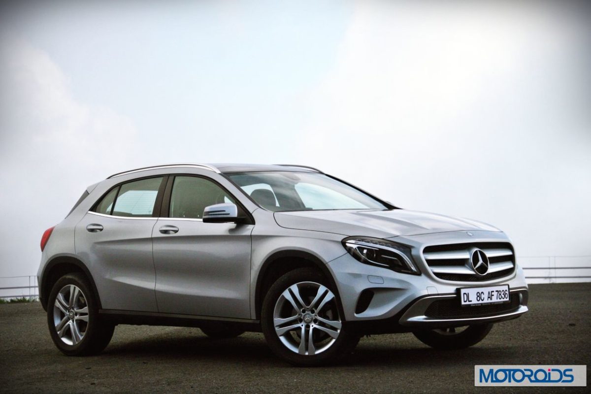 Mercedes GLA class side