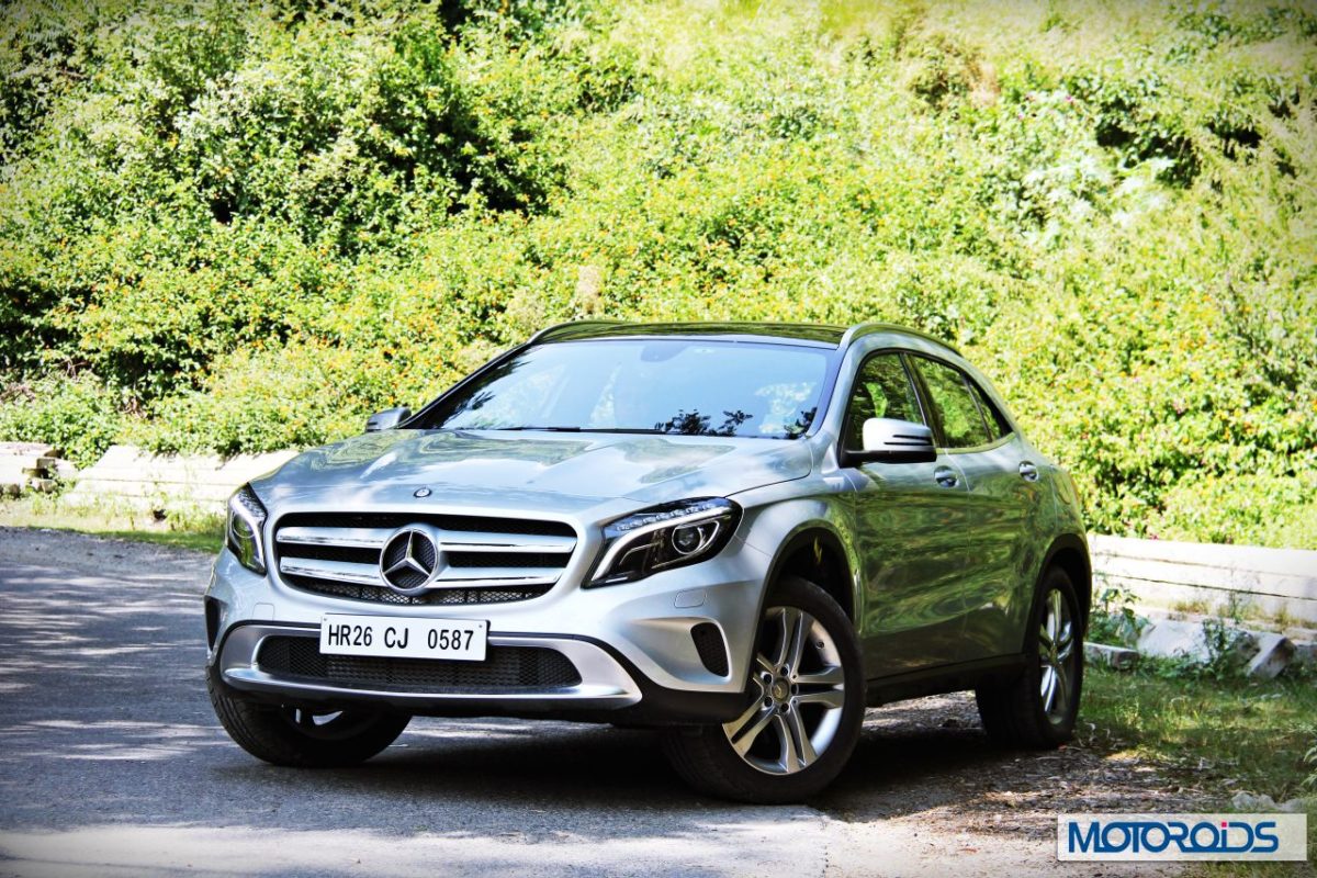 Mercedes GLA class side