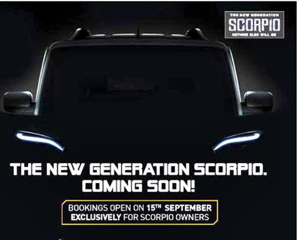 New Mahindra Scorpio Launch on the th September