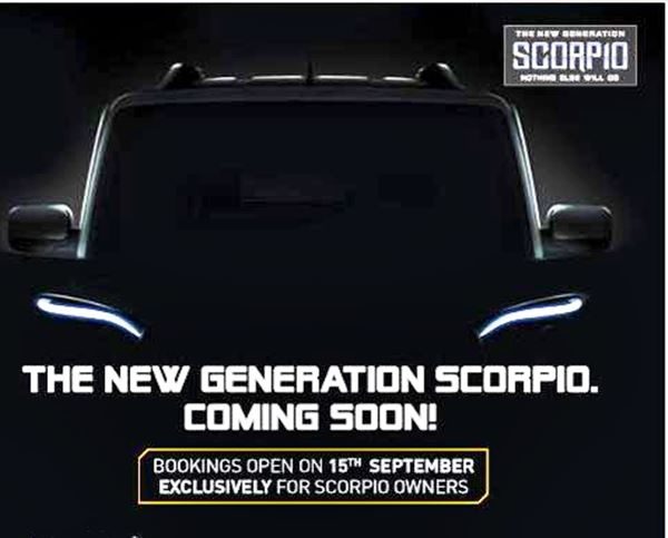 New Mahindra Scorpio Launch on the th September