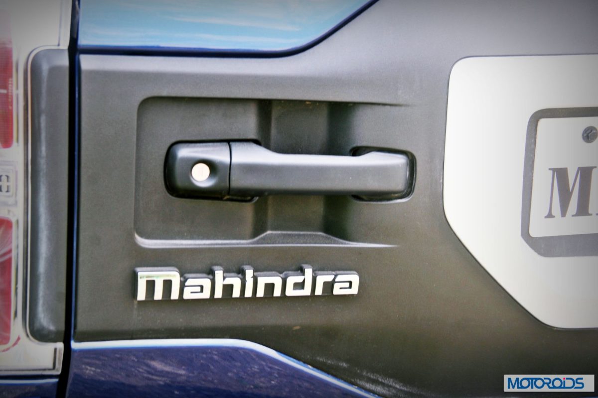 New Mahindra Scorpio detail