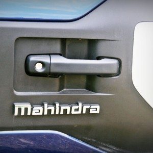 New Mahindra Scorpio detail