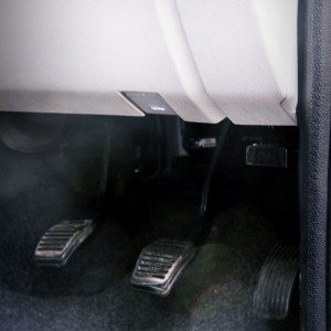 New Mahindra Scorpio footwell