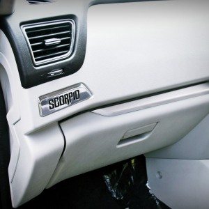 New Mahindra Scorpio glove box