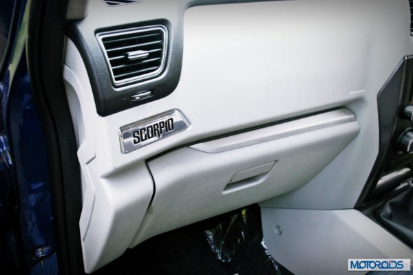 New Mahindra Scorpio glove-box (1)