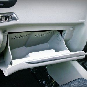 New Mahindra Scorpio glove box