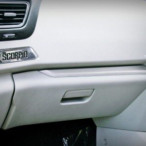 New Mahindra Scorpio glove box