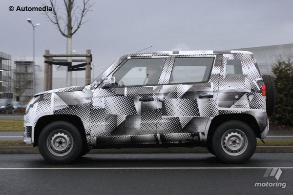 Next generation Mahindra Bolero spied (3)