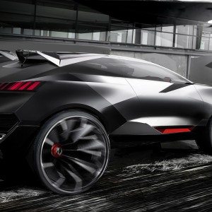 Peugeot Quartz Hybrid Crossover Concept Images and Details