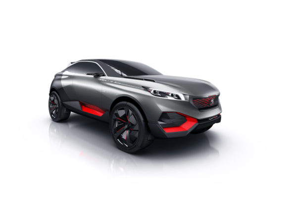 Peugeot Quartz Hybrid Crossover Concept Images and Details (3)